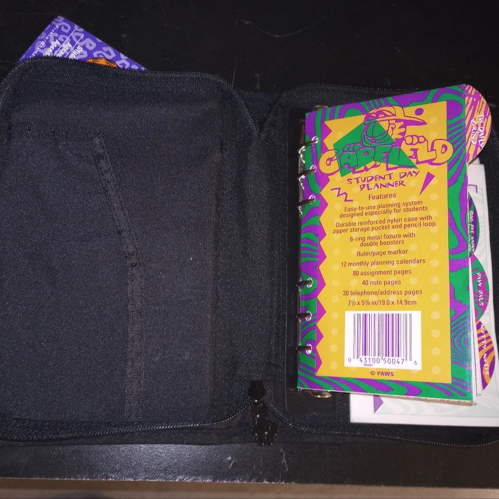 Vintage NEW Garfield Mead Student Planner